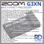 Zoom G3Xn Guitar Effect with Expression